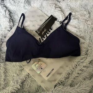 YoungLA Blue Seamless Bra Intimates & Sleepwear